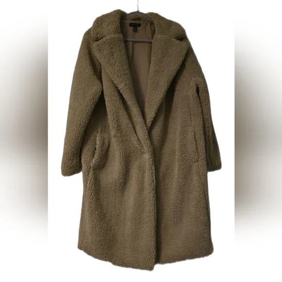 🆕️New look teddy shop coat Size US 22 - Picture 3 of 6